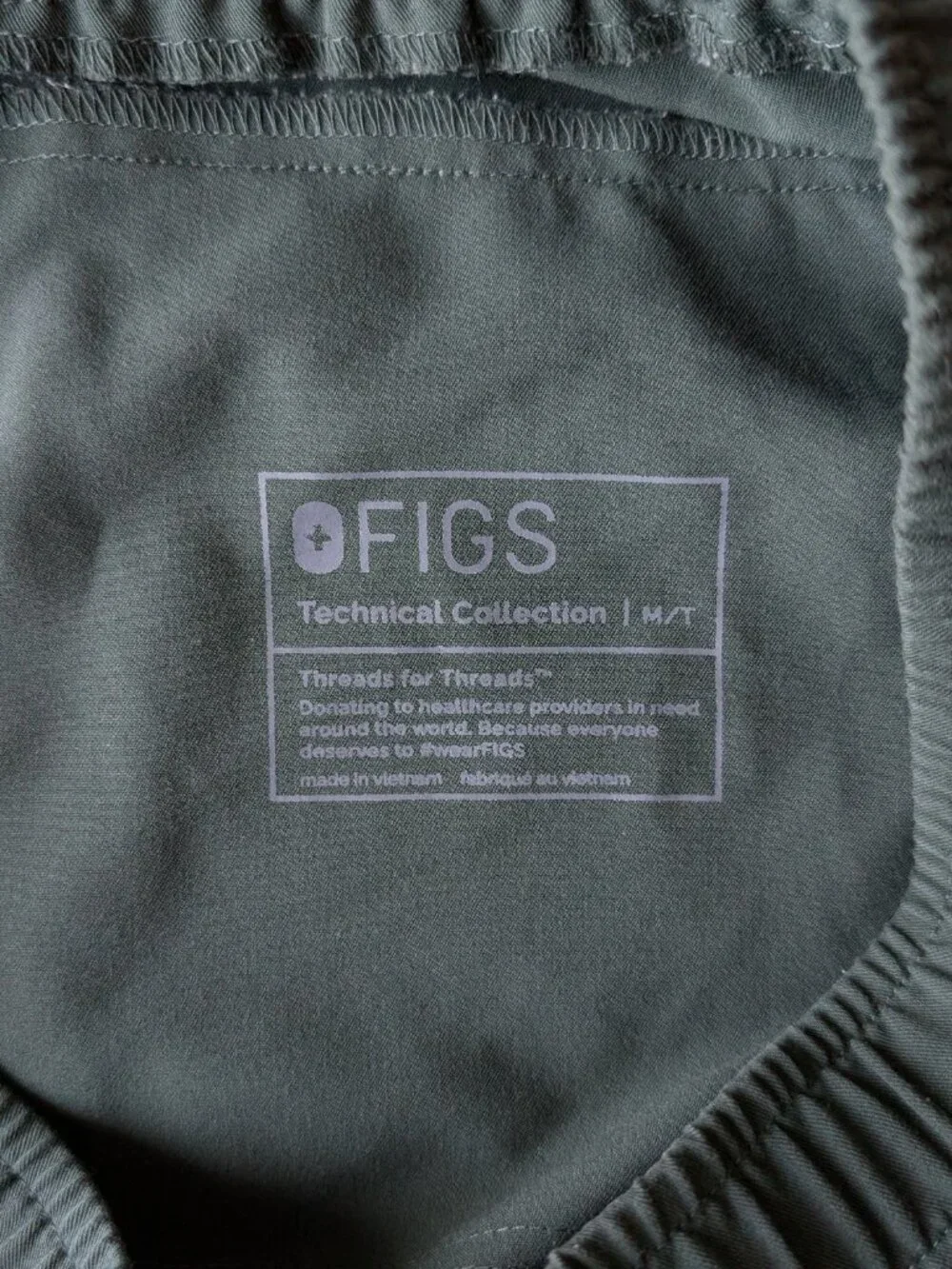 Figs Men's Tansen Jogger Scrub Pant in Moss Green joggers medium tall